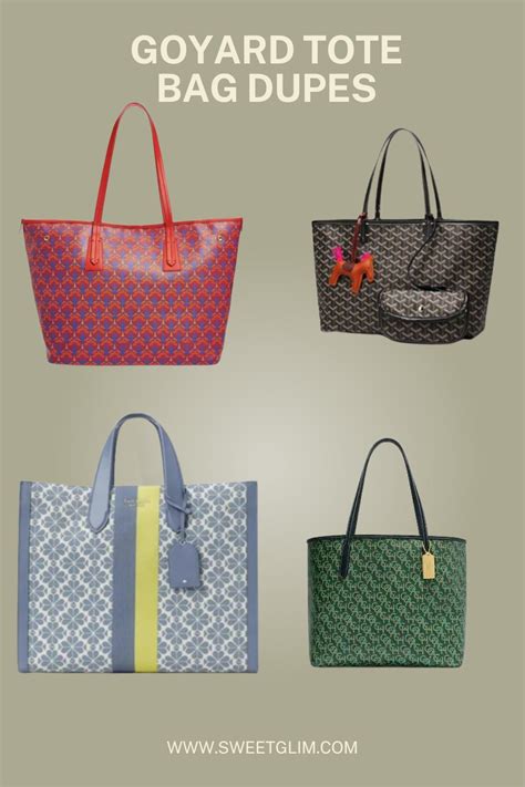 best goyard dupe|goyard bag alternatives.